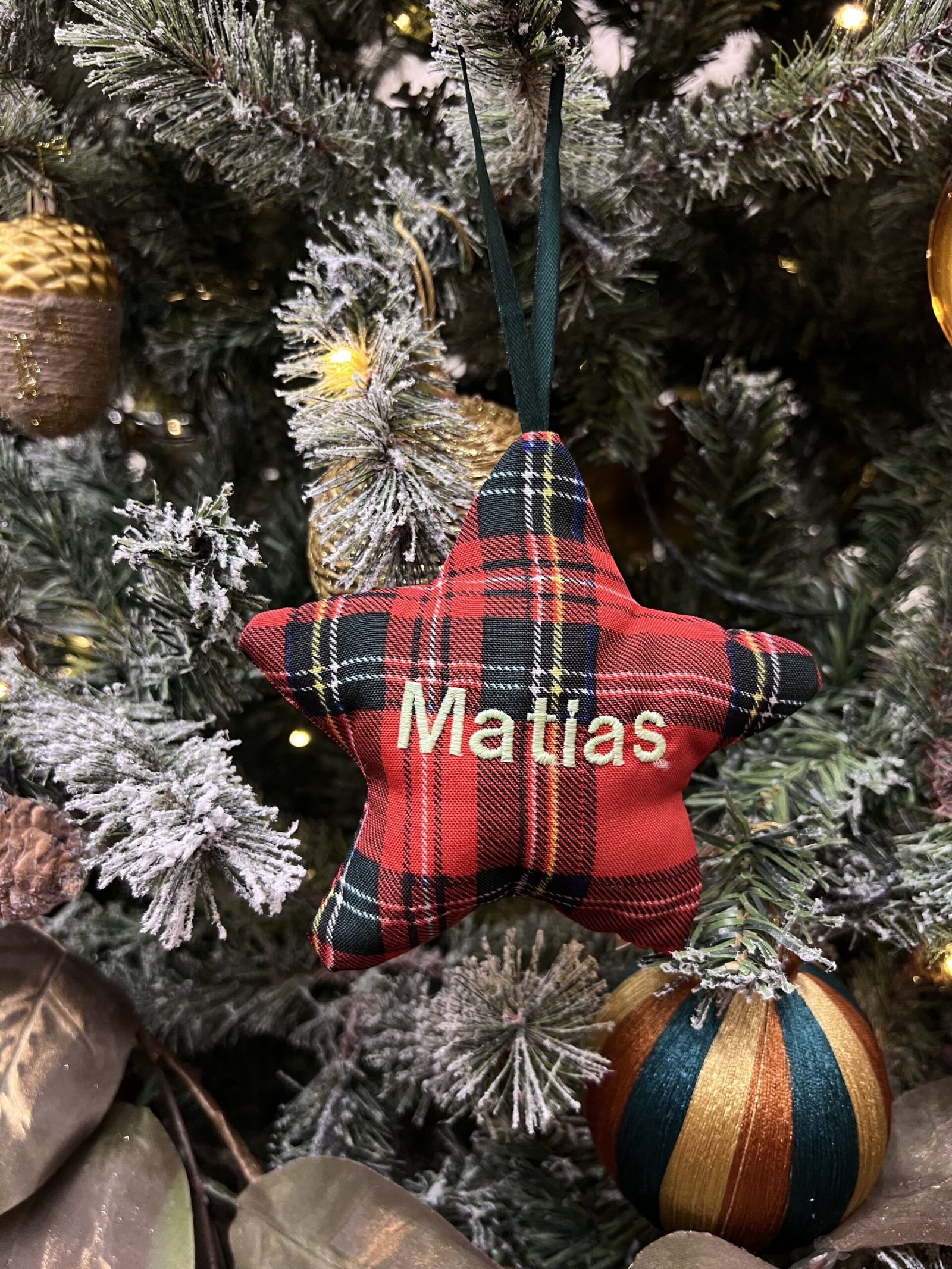 Estrellas Navidad personalizada Nombre