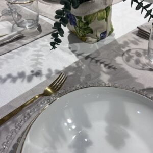 Cesta multiusos verde y morada