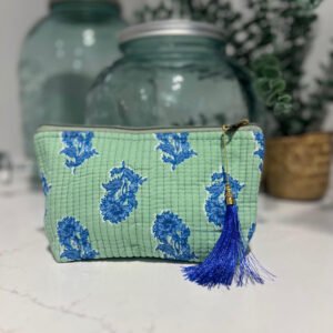 Neceser celeste y azul